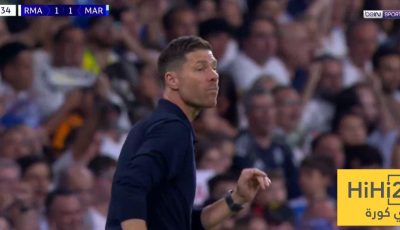 تشابي ألونسو يكتب اسمه في سجل مدربي ريال مدريد بدوري الأبطال