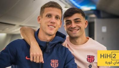 برشلونة يصل نيوكاسل قبل لقاء الفريقين