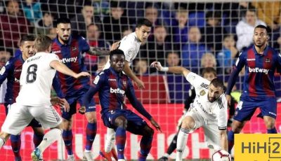 نتائج جميع مواجهات ريال مدريد على ملعب ليفانتي