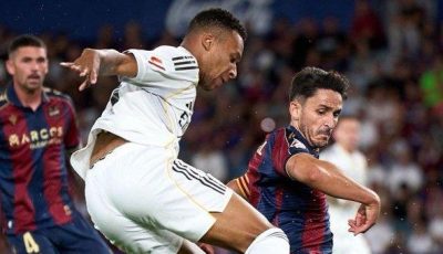 تعليق لاعب ليفانتي على ركلة جزاء مبابي