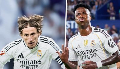 مودريتش وراء الهدف الجميل الذي سجله فينيسيوس ضد ليفانتي