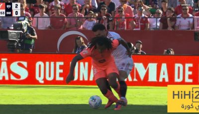 هدف إشبيلية الثاني أمام برشلونة غير صحيح