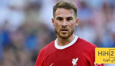 رقم سلبي لـ ماك اليستر هذا الموسم