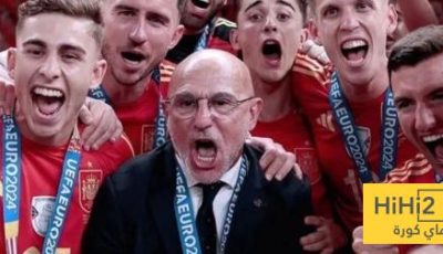 دي لافوينتي يتسلح برقم قياسي قبل انطلاق مباراة جورجيا