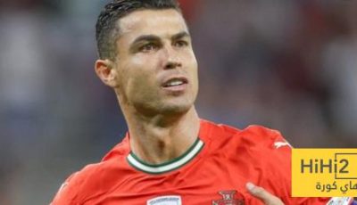 احصائيات سلبية لـ رونالدو في الشوط الاول ضد ايرلندا