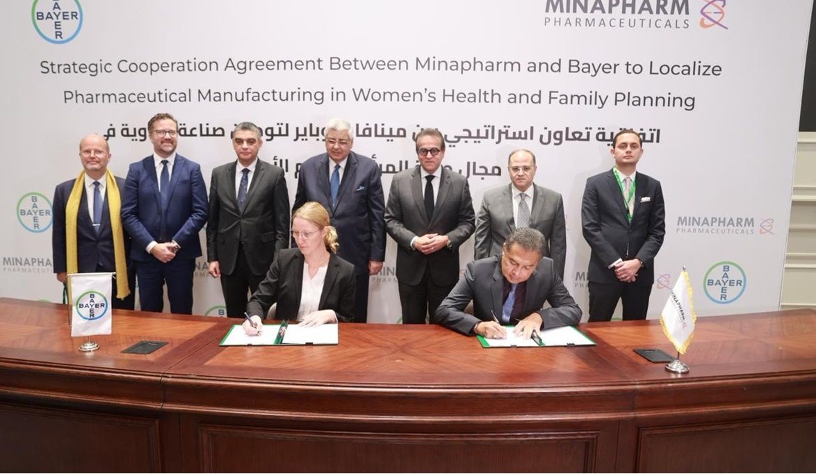 توقيع اتفاقية تعاون استراتيجي بين «مينا فارم» و«باير» الألماني…