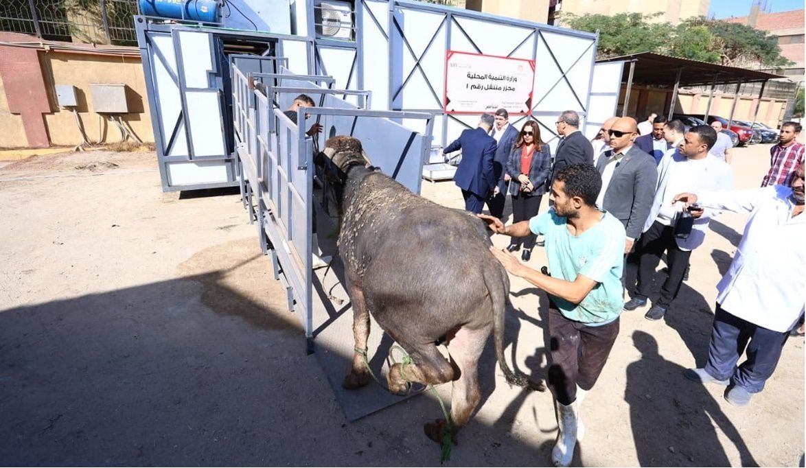 لأول مرة في مصر.. مجاز متنقلة مُكيفة ومجهزة بالكامل لتوفير لحو…
