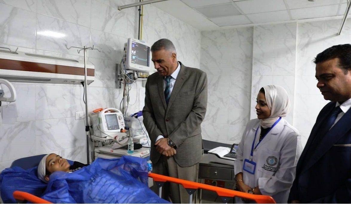 متابعة دقيقة لحالة الطلاب المصابي…