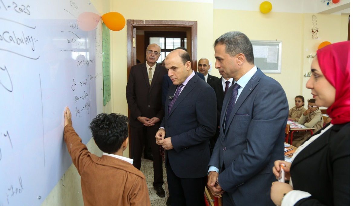 كفر الشيخ تفتتح مدرسة إصلاح إدريجة للتعليم الأساسي لتقليل كثاف…
