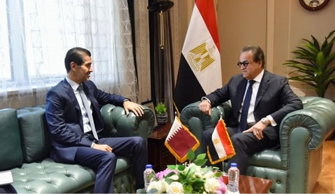 وزير الصحة يستقبل سفير قطر لبحث تعزيز التعاون الصحي المشترك…