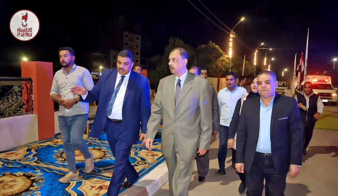 محافظ سوهاج يفتتح تطوير كورنيش ترعة نجع حمادي بالمنشاة بطول 7 …