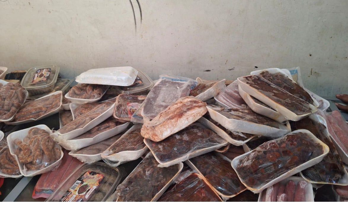 ضبط طن و120 كجم من اللحوم…