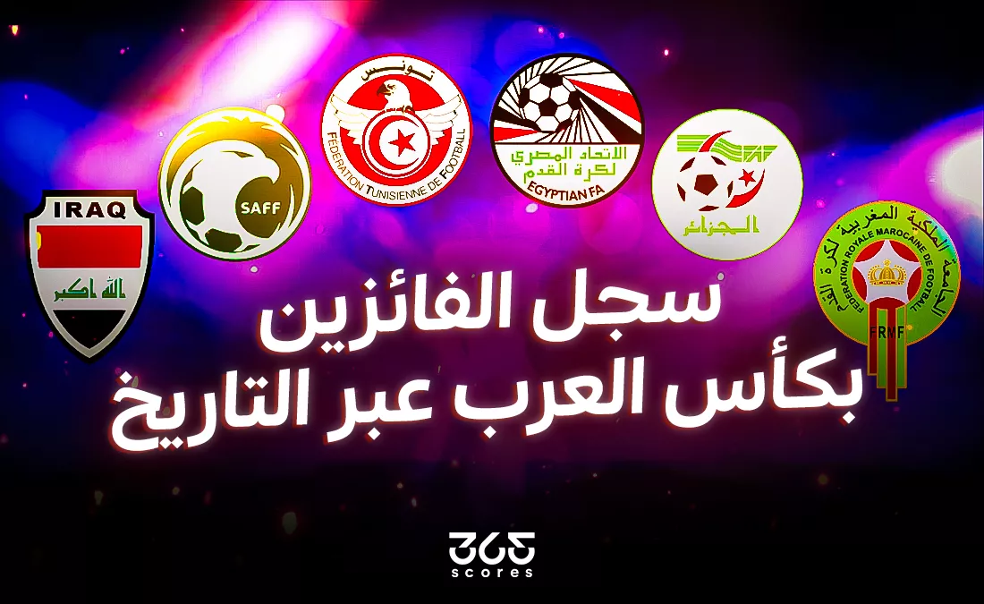 سجل الفائزين بكأس العرب عبر التاريخ