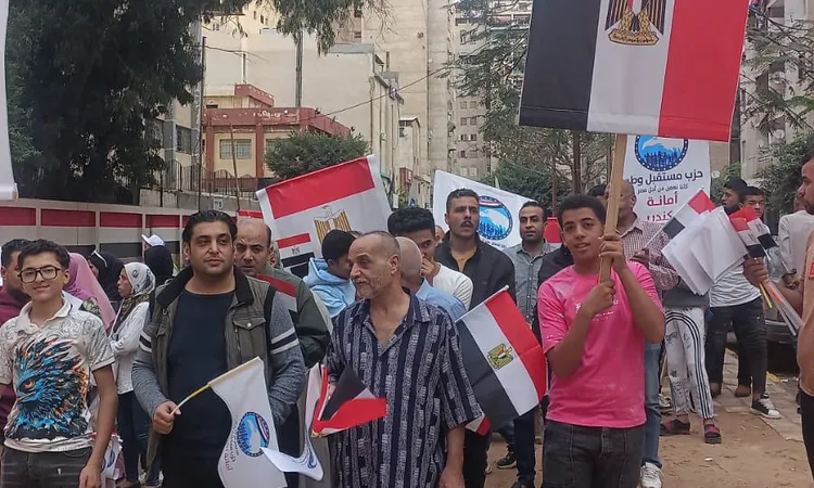 توافد كبير من الناخبين على لجان الانتخابات بالإسكندرية