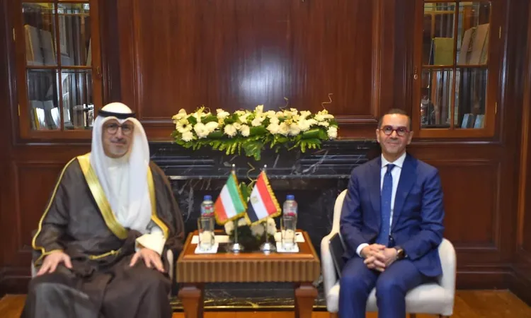 وزير الاستثمار يبحث مع وزير التجارة والصناعة الكويتي مضاعفة حجم التجارة البينية والاستثمارات المشتركة