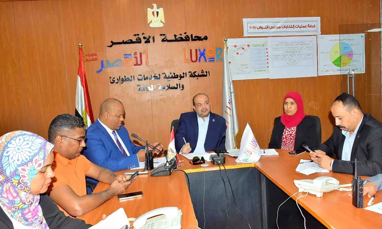 فتح كافة اللجان الانتخابية وانتظام العملية الإنتخابية بمحافظة الأقصر في ثاني أيام انتخابات مجلس النواب