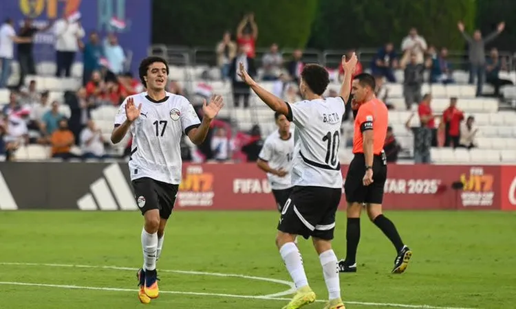 مصر تصطدم بـ سويسرا في دور الـ32 من كأس العالم للناشئين