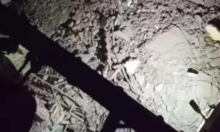 انهيار عقار بمنطقة الجمرك في الإسكندرية دون إصابات