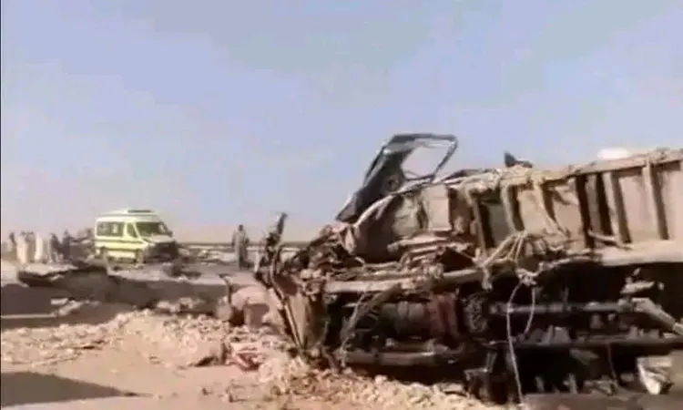 ارتفاع ضحايا حادث الطريق الصحراوي بالأقصر إلى 8 وفيات و12 مصابا