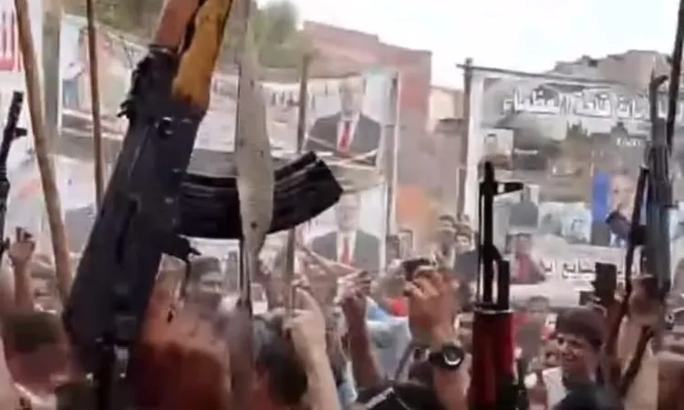 الأمن يفحص فيديو يظهر فيه أنصار مرشح يطلقون الأعيرة النارية بقنا