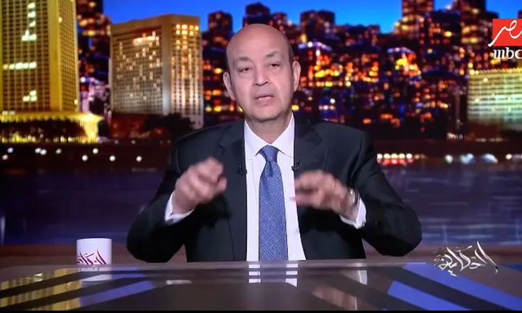 عمرو أديب: قناة السويس تستعيد عافيتها بعد خسارة 60% من مواردها خلال عامين