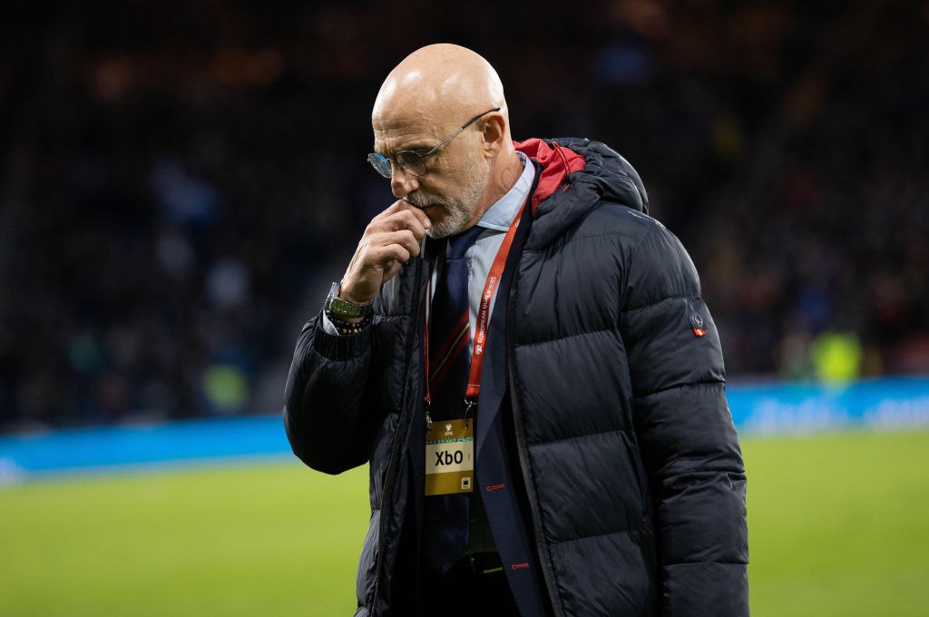 مؤتمر لويس دي لا فوينتي قبل مباراة إسبانيا ضد تركيا في تصفيات أوروبا لكأس العالم 2026