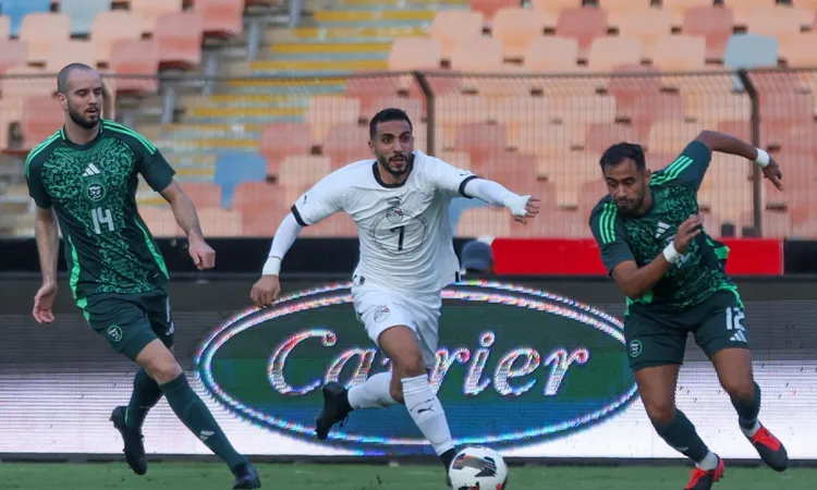 منتخب مصر الثاني يتعادل سلبيًا أمام الجزائر