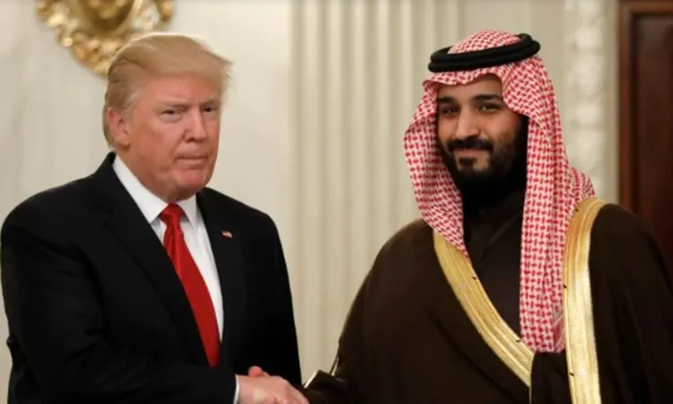 ولي العهد السعودي يغادر إلى الولايات المتحدة استجابة لدعوة من ترامب