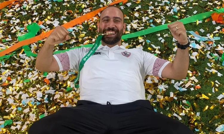 محمد علاء محلل الأداء بالزمالك يعلن رحيله عن النادي