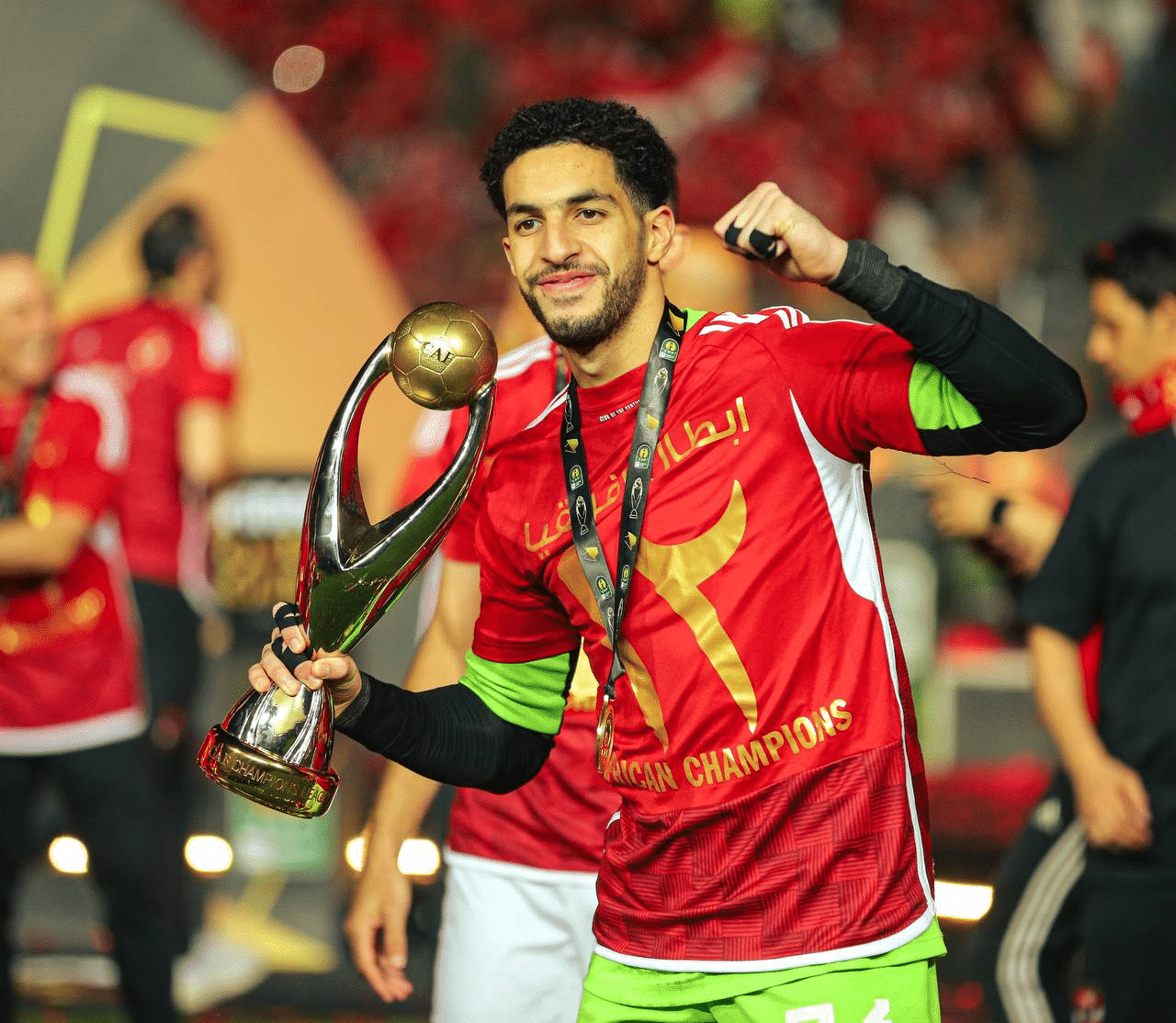 مصطفى شوبير يوجه رسالة لإمام عاشور والشناوي بعد تألقه أمام شبيبة القبائل