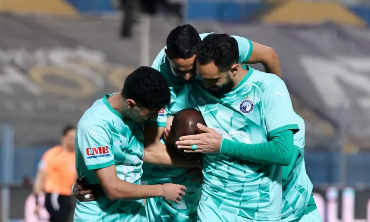 بيراميدز يهزم المقاولون العرب ويعتلى وصافة الدوري المصري