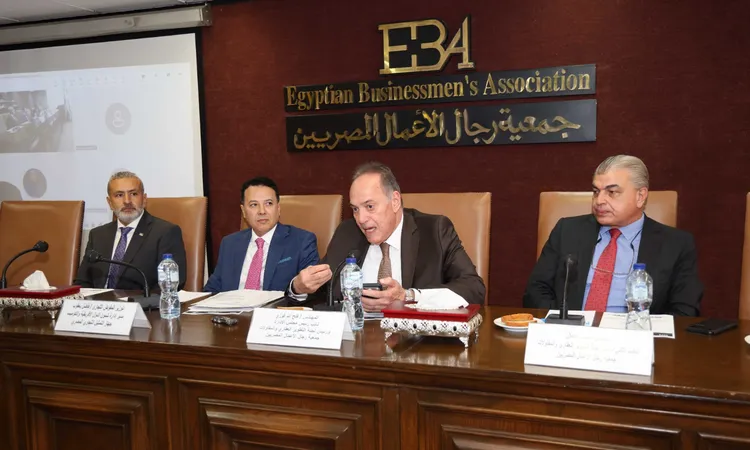 «رجال الأعمال المصريين» تبحث مع «التمثيل التجاري» فرص تعزيز صادرات قطاع المقاولات في أفريقيا
