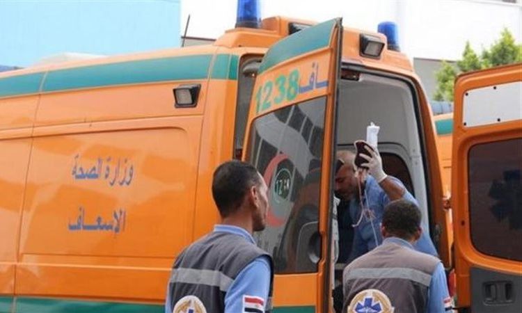 بينهم مدرب سلة الزمالك..اصابة 5 أشخاص في حادث تصادم بالمنيا