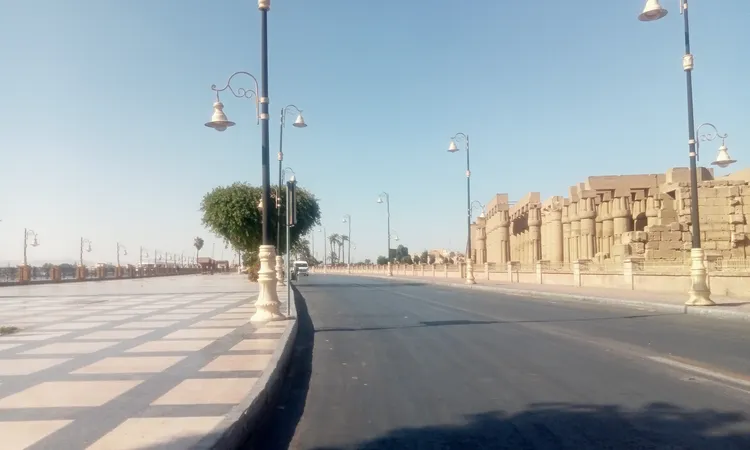 انخفاض ملحوظ فى درجات الحرارة بالأقصر اليوم