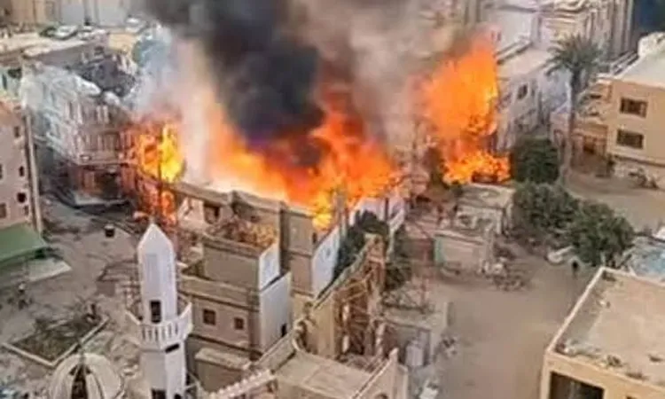 استوديو مصر يطمئن الجمهور: حريق محدود في ديكور «الكينج» دون أي خسائر أو تأثير على التشغيل