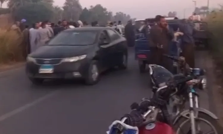 إنقلاب سيارة بترعة مياه فى جنوب الأقصر