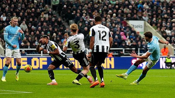 مانشستر سيتي يسقط أمام نيوكاسل يونايتد بثنائية في الدوري الإنجليزي