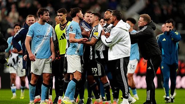 نتيجة وملخص أهداف مباراة مانشستر سيتي ضد نيوكاسل يونايتد في الدوري الإنجليزي