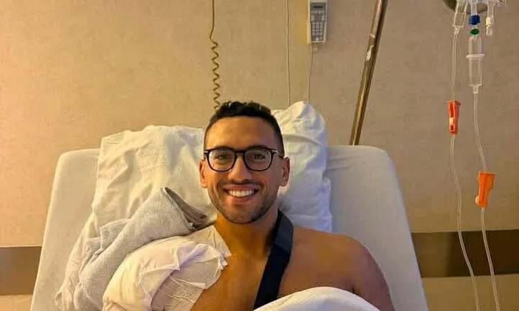 وزير الرياضة يدعم البطل الأولمبي أحمد الجندي في رحلة علاجه بألمانيا