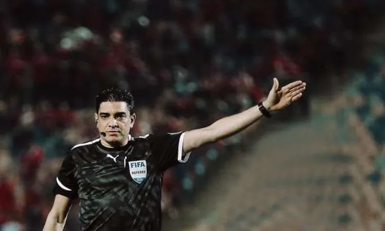 إبراهيم نور الدين: حكم مباراة الأهلي والجيش الملكي شعر بالتوتر بسبب عدم وجود الـVAR