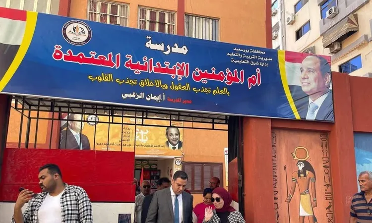 استمرار تجهيز اللجان الانتخابية بقسمي شرطة الشرق والعرب لاستقبال الناخبين ببورسعيد