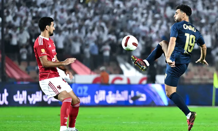 نهائي السوبر المصري| الأهلي يضرب الزمالك بهدف في الشوط الأول