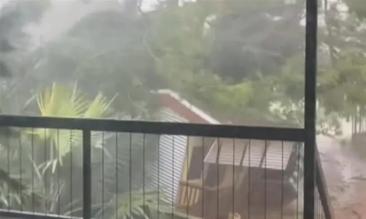 إغلاق مطار أسترالي بعد ضرب الإعصار الاستوائي «فينا» إقليم الشمال