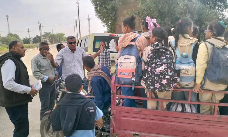 إجراء حاسم في قنا ..مصادرة تروسيكل ضبط وهو ينقل طلاب المدارس