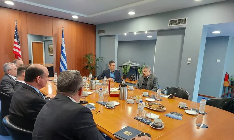 أسامة ربيع يبحث سبل التعاون مع ترسانة ONEX اليونانية في مجالات التصنيع المشترك والتدريب