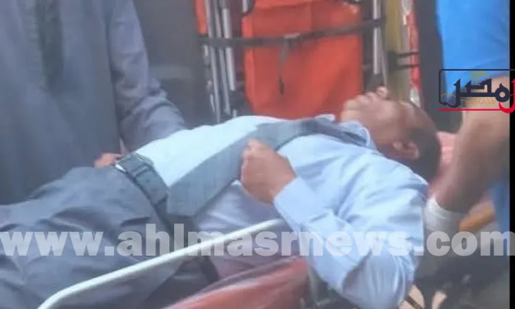 نقل مستشار لجنة انتخابية إلى المستشفى بعد إصابته بهبوط حاد في الدورة الدموية بالفيوم