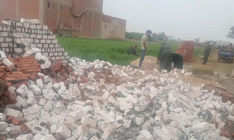 خلال اليوم الأول لانتخابات مجلس النواب.. إزالة فورية لعدد من حالات التعدي على الأراضي الزراعية بالمنوفية