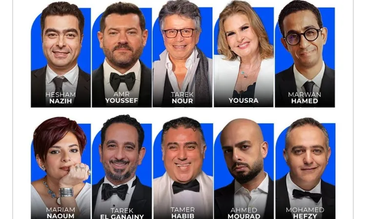 بالأسماء والصور.. يسرا وعمرو يوسف ضمن لجنة تحكيم “جائزة الراوي” في نسختها الثانية