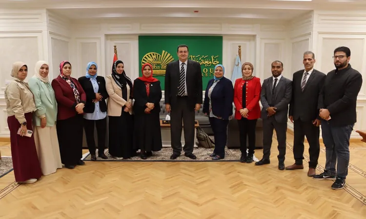 تأهّل طلاب جامعة مطروح لجائزة مصر للتميز الحكومي 2026