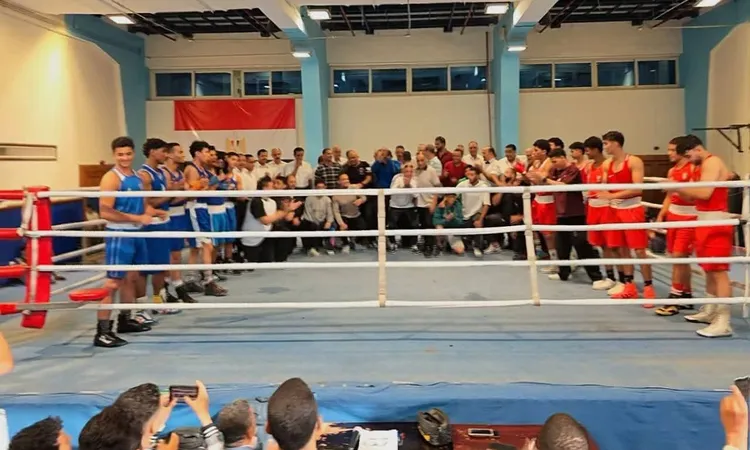 تعليم بني سويف يحصد المركز الثاني ببطولة الجمهورية للملاكمة